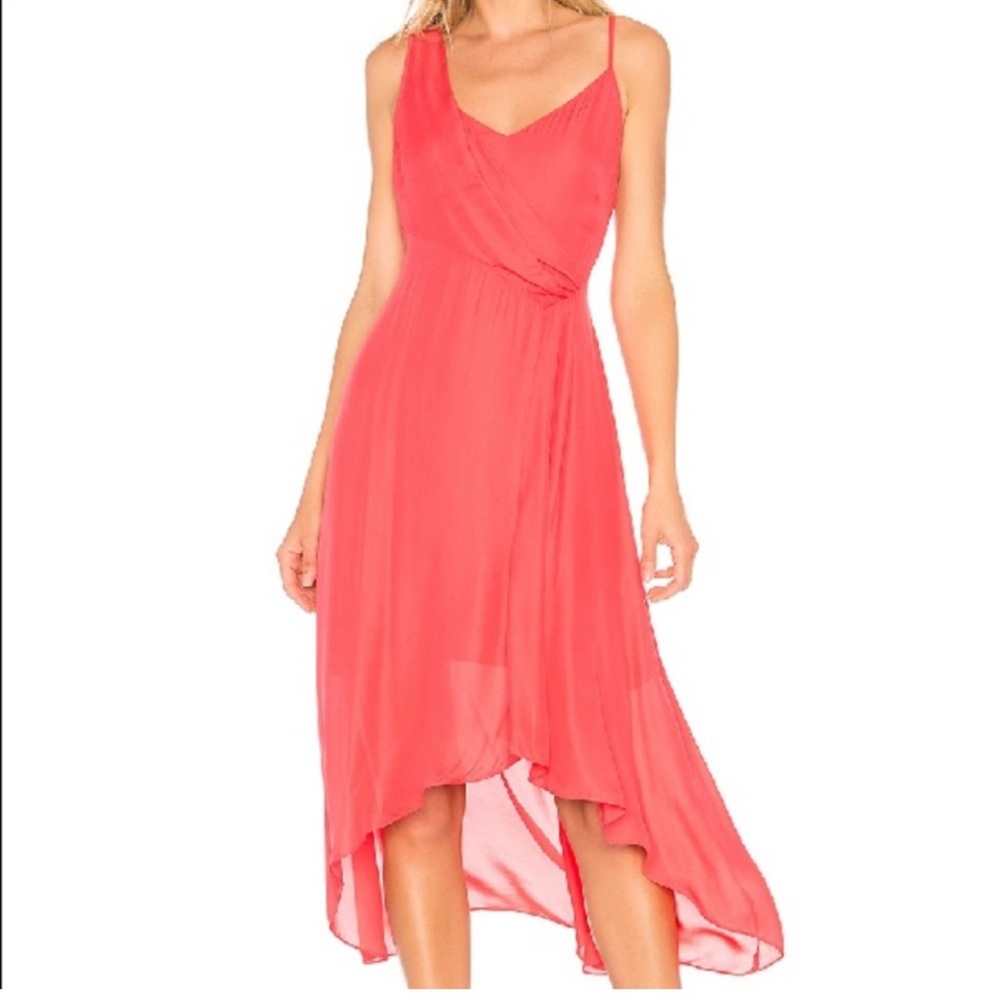 Parker Dress Pink Coral